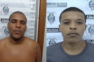 Alan Rosário de Oliveira e Rafael Batista Lemos (Foto: Divulgação/ PCES)