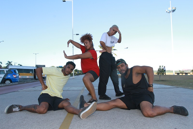 O grupo Glad Crew (Foto: Dayana Souza/ AT/ 29/01/2019)