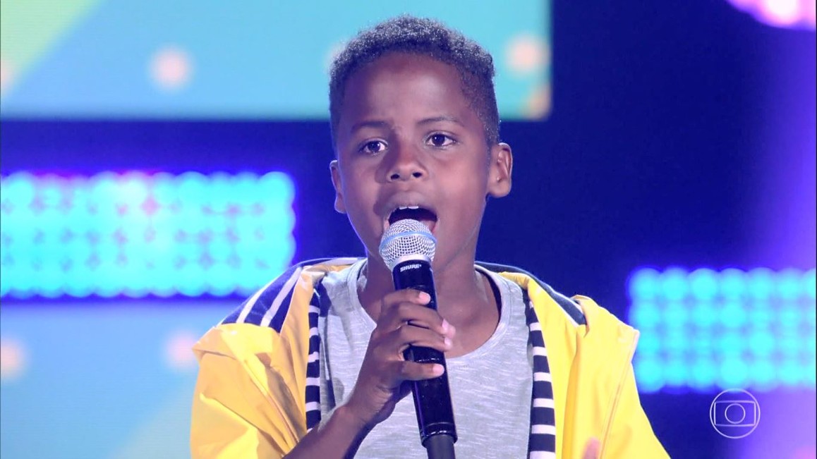 Jeremias durante apresentação no programa (Foto: Reprodução/ TV Globo)