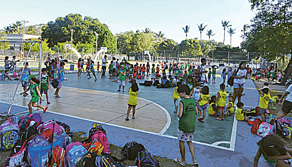 No clube Álvares Cabral, a colônia de férias será entre os dias 14 e 25 deste mês (Foto: Divulgação / Jornal A Tribuna)