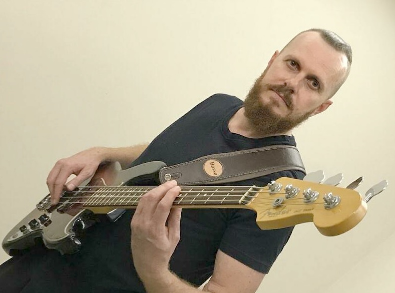 Fábio Ahnert tinha uma banda (Foto: Acervo pessoal)