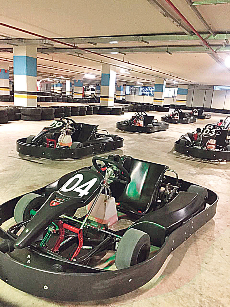 Kart no Montserrat: diversão (Foto: Tatiana Pavesi / Divulgação)