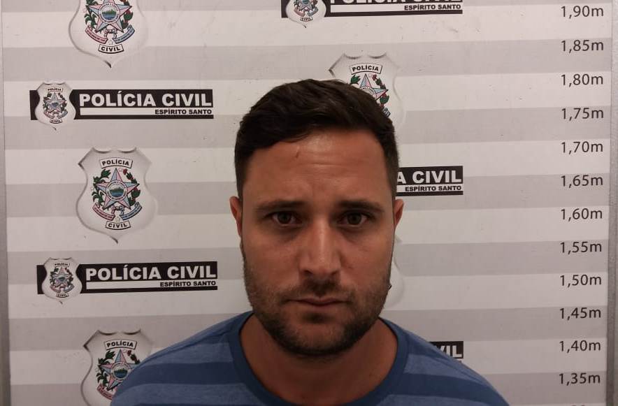 Pablo Coutinho Rangel foi autuado pelos crimes de extorsão, e usurpação de função pública (Foto: Divulgação/PCES)