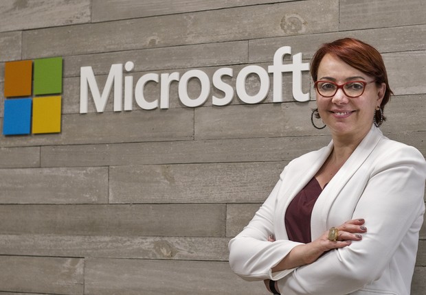 Tânia Consentino, a nova presidente da Microsoft, no Brasil (Foto: Divulgação/Microsoft)