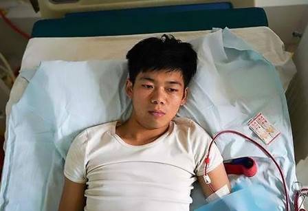 Wang internado com falência do outro rim (Foto: Reprodução da internet)
