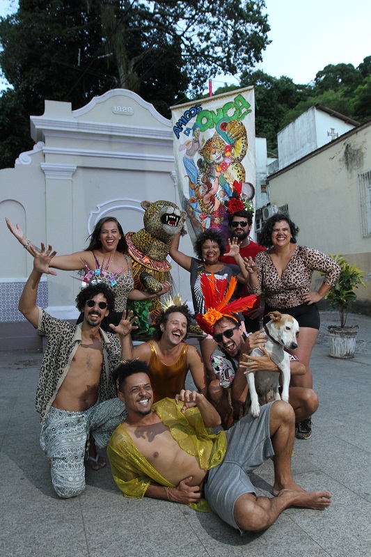 O Bloco Amigos da Onça, do Centro de Vitória, sai no dia 5 de março (Foto: Beto Morais/ AT)