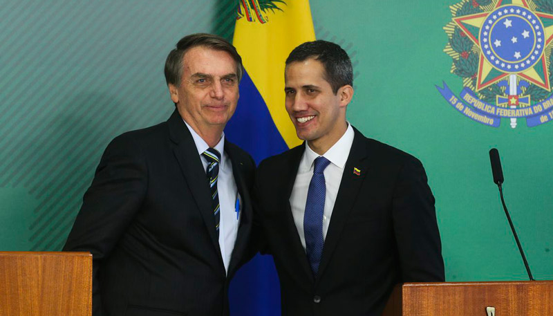 Bolsonaro afirmou que vai atuar para restabelecer democracia na Venezuela (Foto: Antonio Cruz/Agência Brasil)
