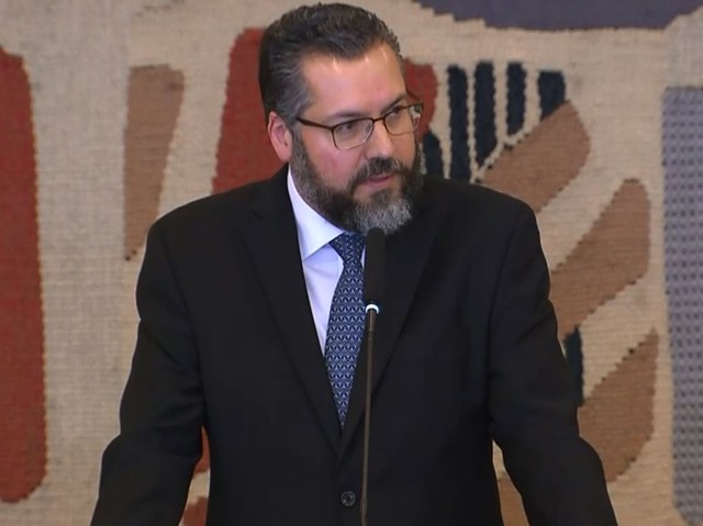Ernesto Araújo (Foto: Reprodução/Itamaraty)