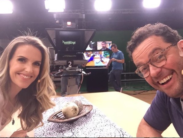Mariana Ferrão com Fernando Rocha. (Foto: Reprodução Instagram)