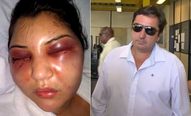 Thais Cristine Felippe e Fábio Tuffy Felippe já estavam separados quando a agressão aconteceu. (Foto: Reprodução/Facebook)
