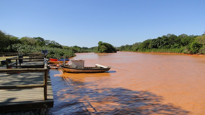 Foz do Rio Doce em setembro de 2018 (Foto: Wilton Junior/ 26/09/18)