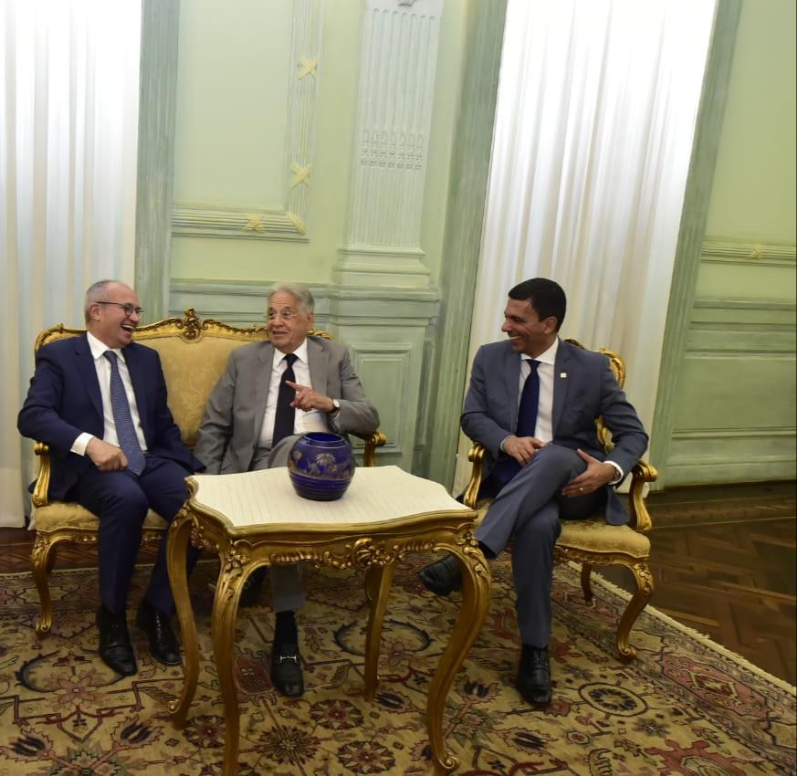 Hartung, FHC e Léo de Castro (Foto: Leonardo Duarte - agosto/2018)