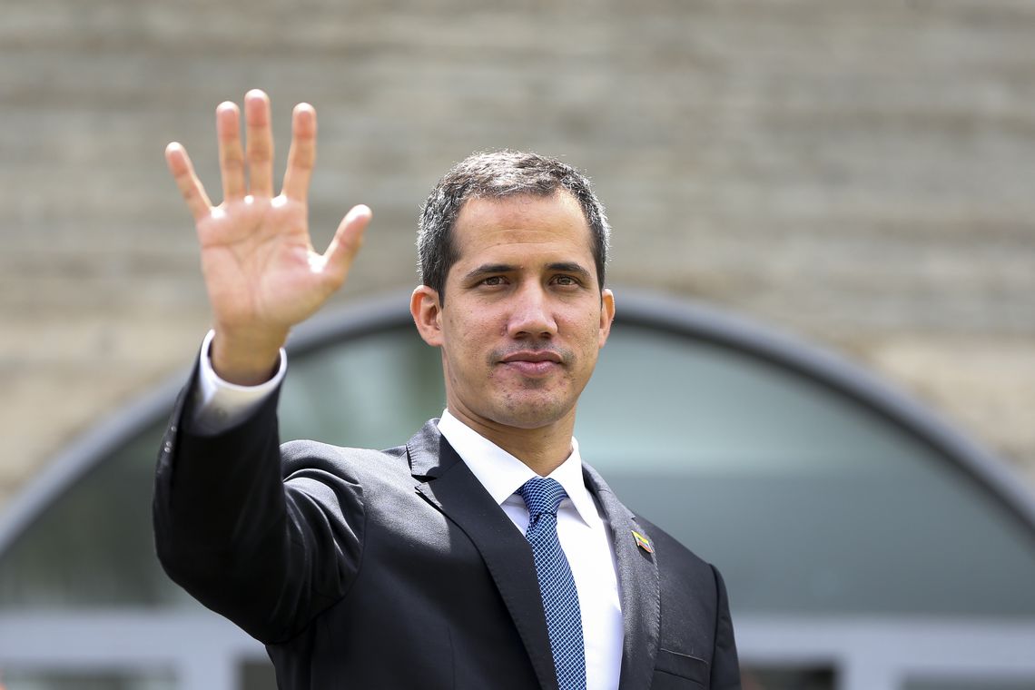Juan Guaidó chega a Brasília para encontro com Bolsonaro nesta quinta. (Foto: Marcelo Camargo/Agência Brasil)