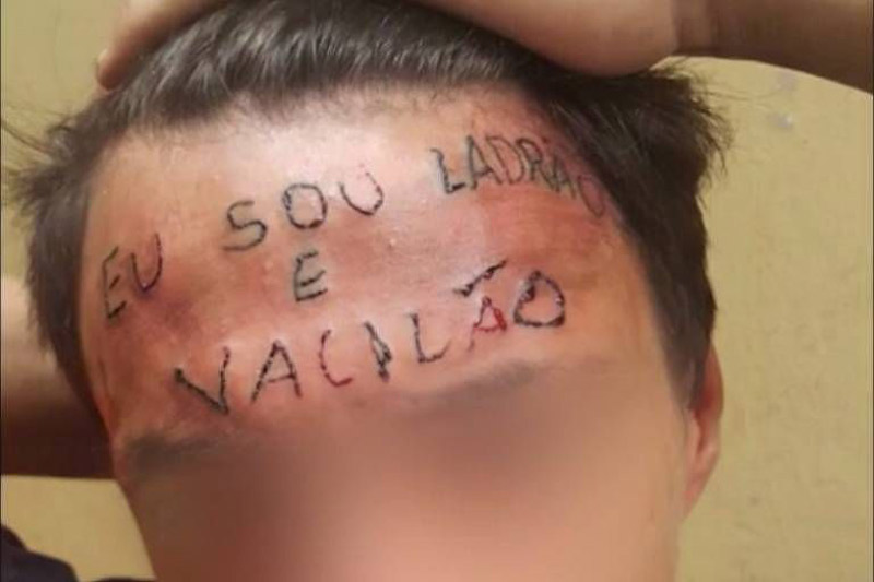 Jovem é suspeito de praticar um novo crime (Foto: Reprodução/YouTube/Plantão de Notícias)