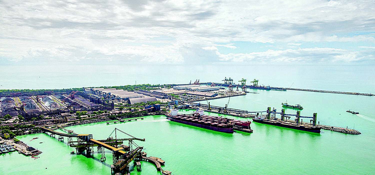 Porto de Tubarão (Foto: Arquivo / A Tribuna)