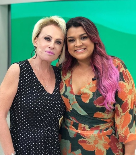 Preta Gil e Ana Maria Braga no Mais Você. (Foto: Reprodução/Instagram @pretagil)