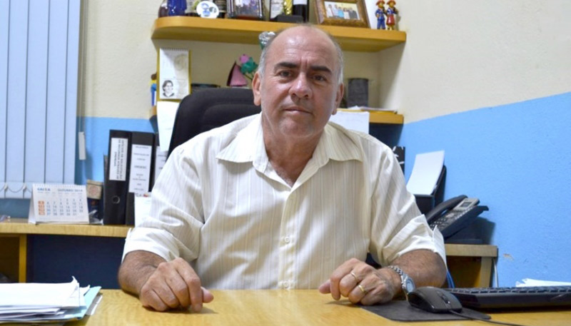 Roberto Fiorin, quando foi prefeito de Alfredo Chaves (Foto: Divulgação / Prefeitura de Alfredo Chaves)