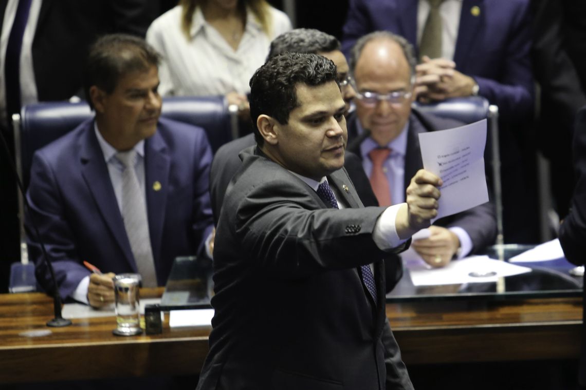 Senador Davi Alcolumbre (Foto: Fabio Rodrigues Pozzebom/ Agência Brasil )