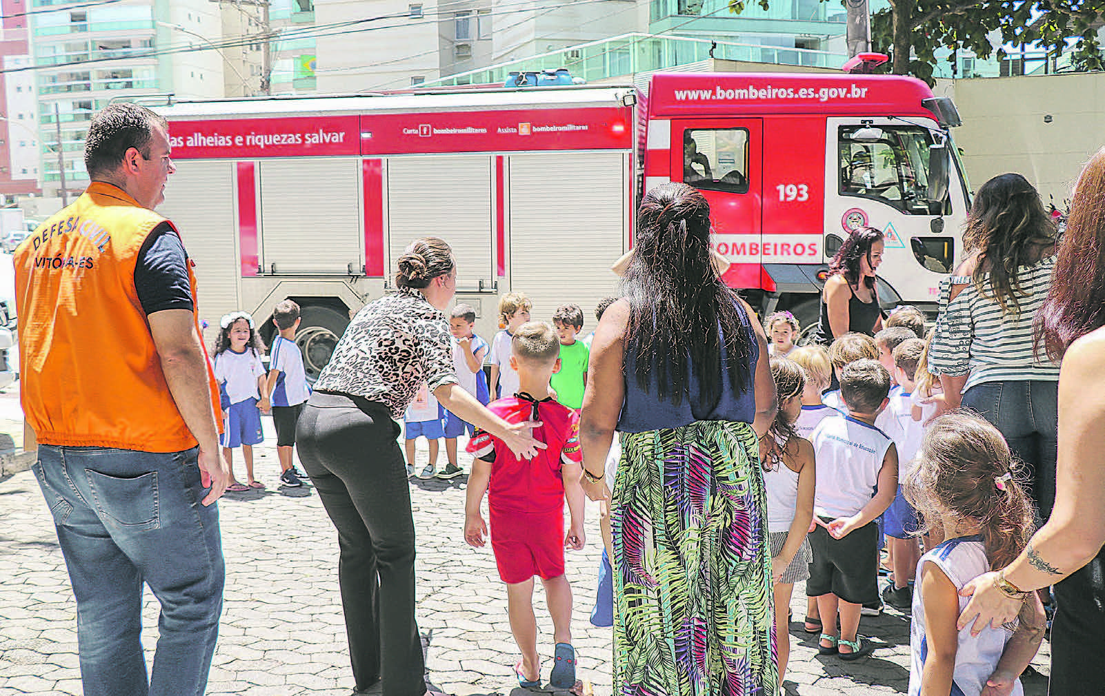 Treinamento em creche (Foto: Wilbert Suave Silva)