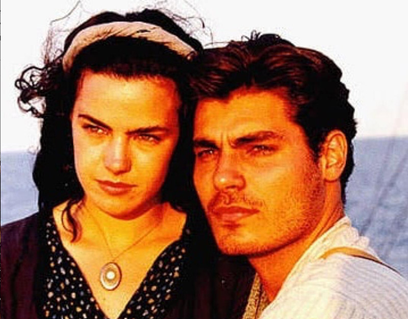 Thiago Lacerda e Ana Paula Arósio, na novela Terra Nostra (Foto: Reprodução / Instagram @trlacerda)