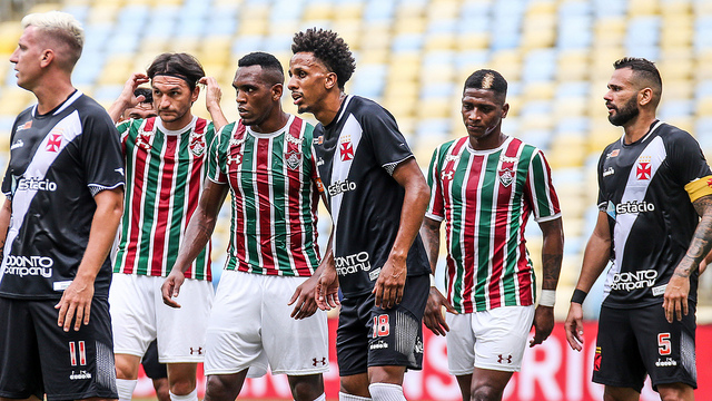 Gol do Vasco foi na reta final do jogo (Foto: Lucas Merçon/ Fluminense F.C.)