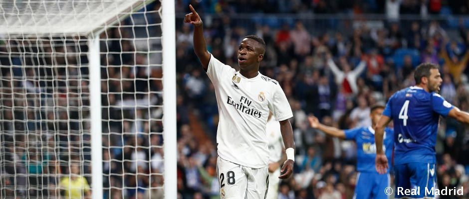 Vinicius Júnior, do Real Madrid, é convocado para a Seleção (Foto: Real Madrid)