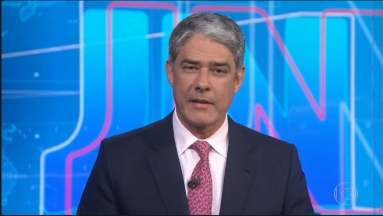 William Bonner, âncora do Jornal Nacional (Foto: Reprodução / TV Globo)