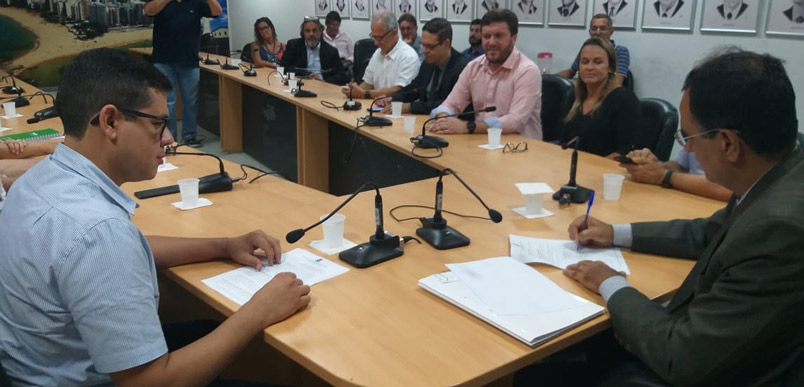 Convênio foi assinado nesta segunda-feira (11) (Foto: Divulgação / Prefeitura de Vila Velha)