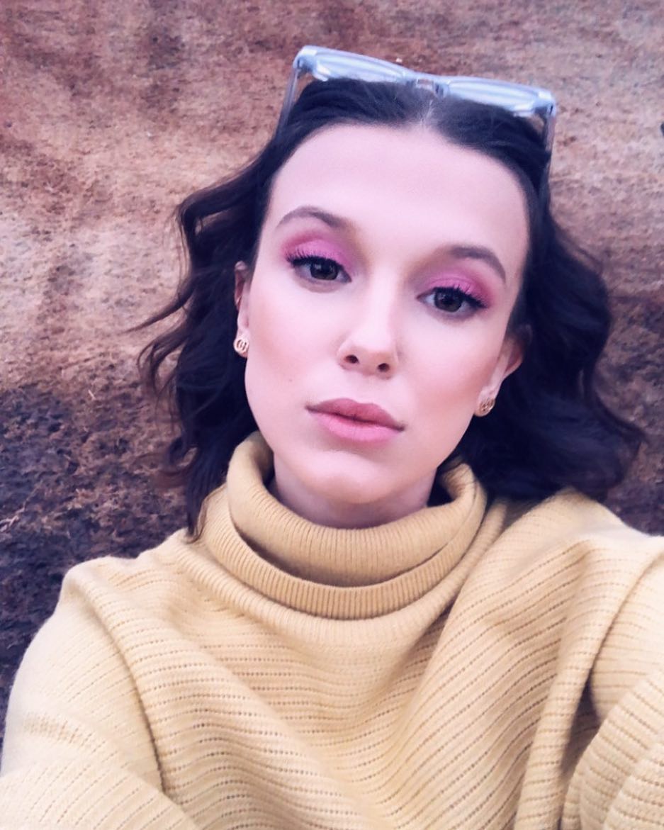 Atriz de Stranger Things, da Netflix (Foto: Reprodução/ Instagram @milliebobbybrown)