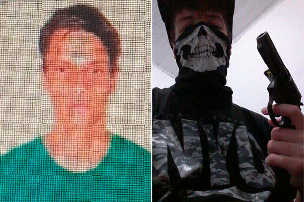 Luiz Henrique de Castro, de 25 anos, e Guilherme Taucci Monteiro, de 17 anos (Foto: Reprodução / SBT)