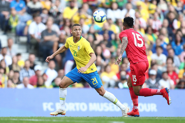 Richarlison é fundamental para a Seleção reconquistar a torcida (Foto: Lucas Figueiredo/CBF)