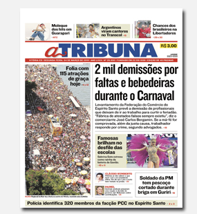 A Tribuna desta segunda, 4 de março