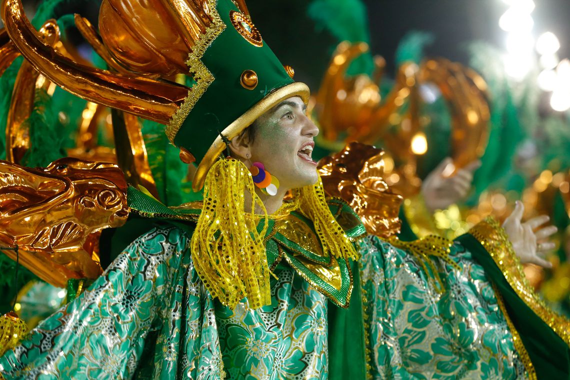 Sete escolas desfilam na noite deste domingo (Foto: Tânia Rêgo/Agência Brasil)