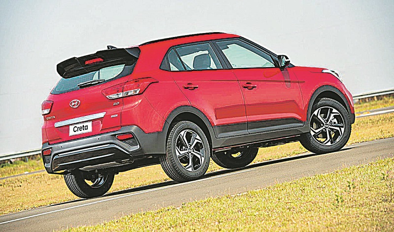 No total, 1.085 unidades do Creta foram emplacadas no Estado em 2018 (Foto: Divulgação/Hyundai )