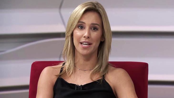 Cristiane Dias, em seu período no "Bom Dia Brasil" (Foto: Reprodução / TV Globo)