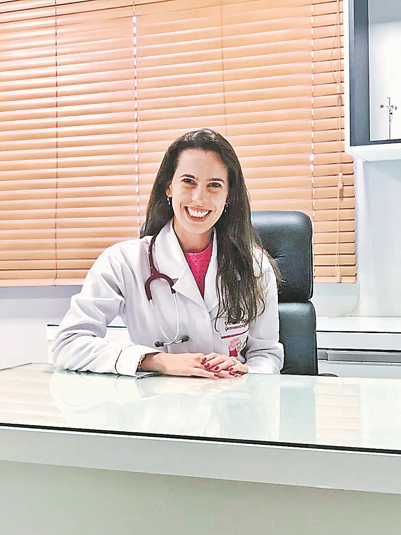 Thaís Tristão: “Ansiedade e estresse também podem causar gastrite” (Foto: Divulgação)