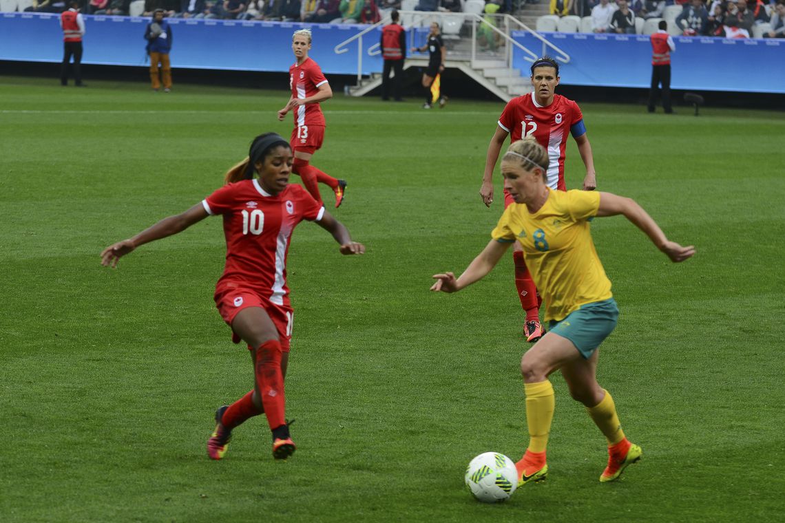 A hashtag é para valorizar o futebol feminino sempre (Foto: Rovena Rosa/ Agência Brasil)