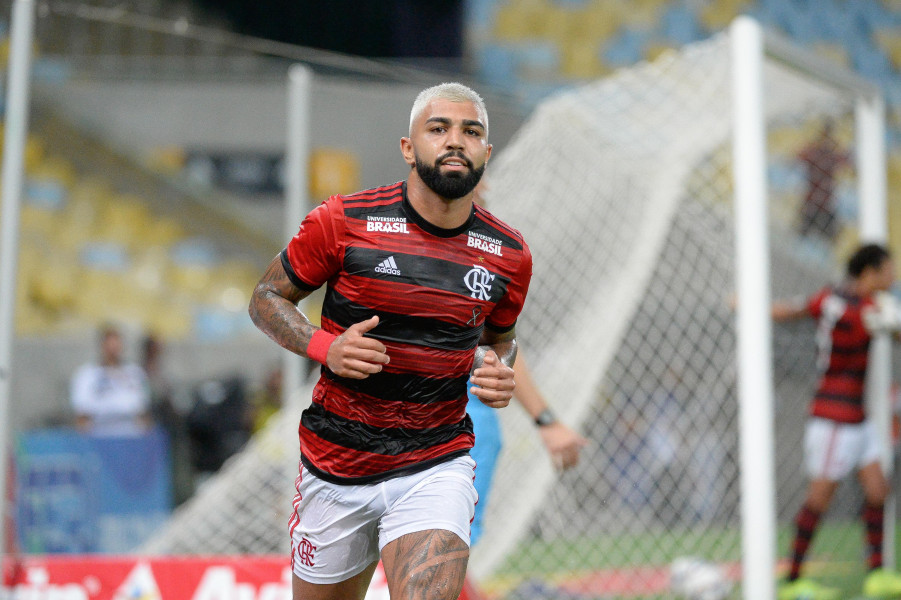 Gabigol foi destaque na partida contra o Madureira (Foto: Alexandre Vidal/ Flamengo)