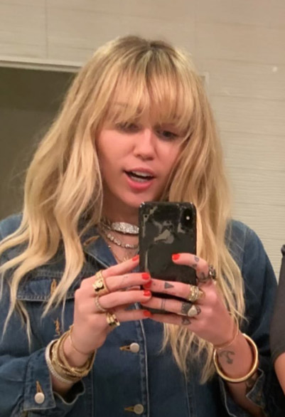 A cantora Miley Cyrus (Foto: Reprodução / Instagram)