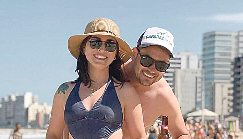 Jane e Cleiton se divertiam juntos e são próximos (Foto: Reprodução redes sociais)