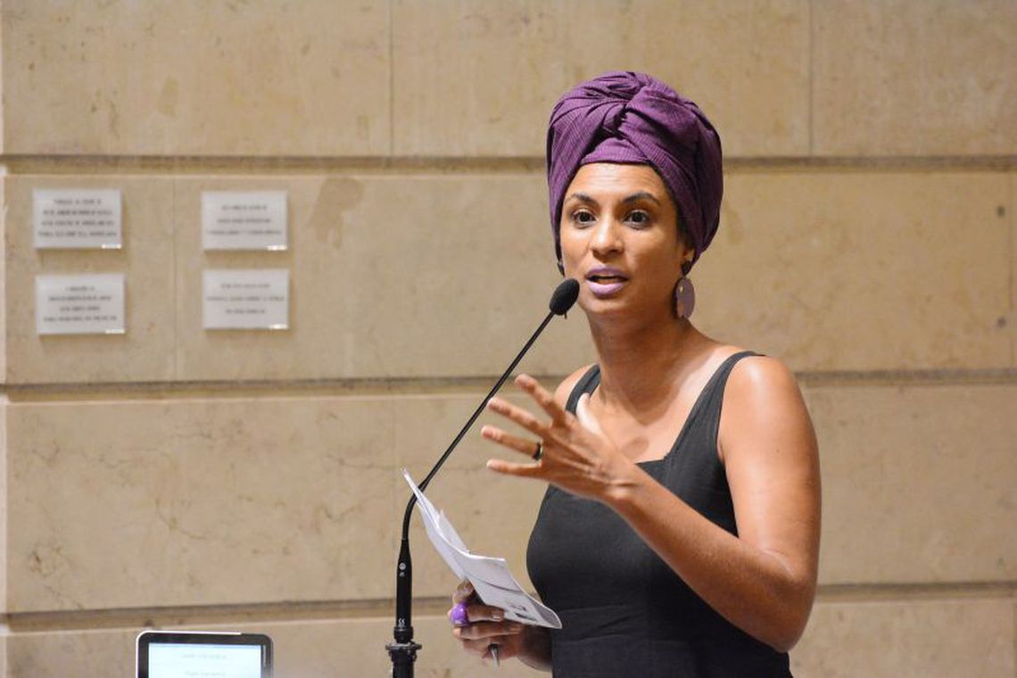 Marielle foi morta em março do ano passado (Foto: Renan Olaz/ Câmara Municipal do RJ)