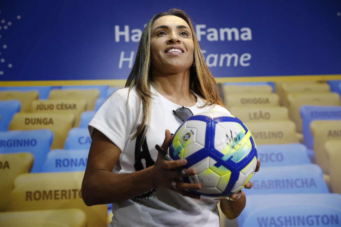 Marta foi homenageada (Foto: Fernando Frazão / Agência Brasil)