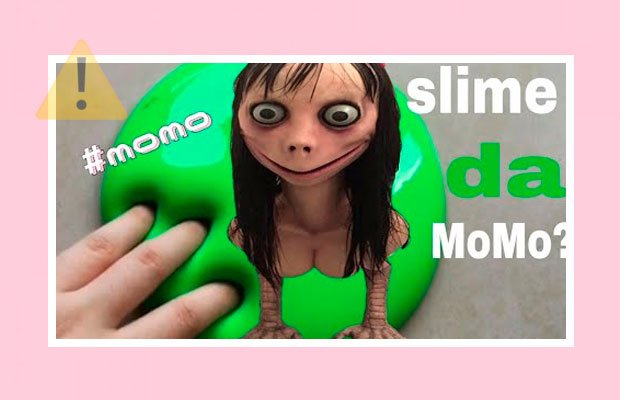 Em outro vídeo, Momo aparece em um vídeo que ensina a fazer slime (Foto: Reprodução / Youtube)