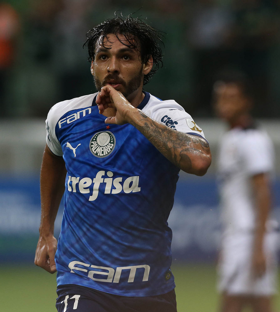 Ricardo Goulart chegou com tudo ao Palmeiras (Foto: Ag. Palmeiras)