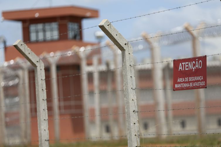 Penitenciária Federal de Brasília. (Foto: (Marcelo Camargo/Agência Brasil))