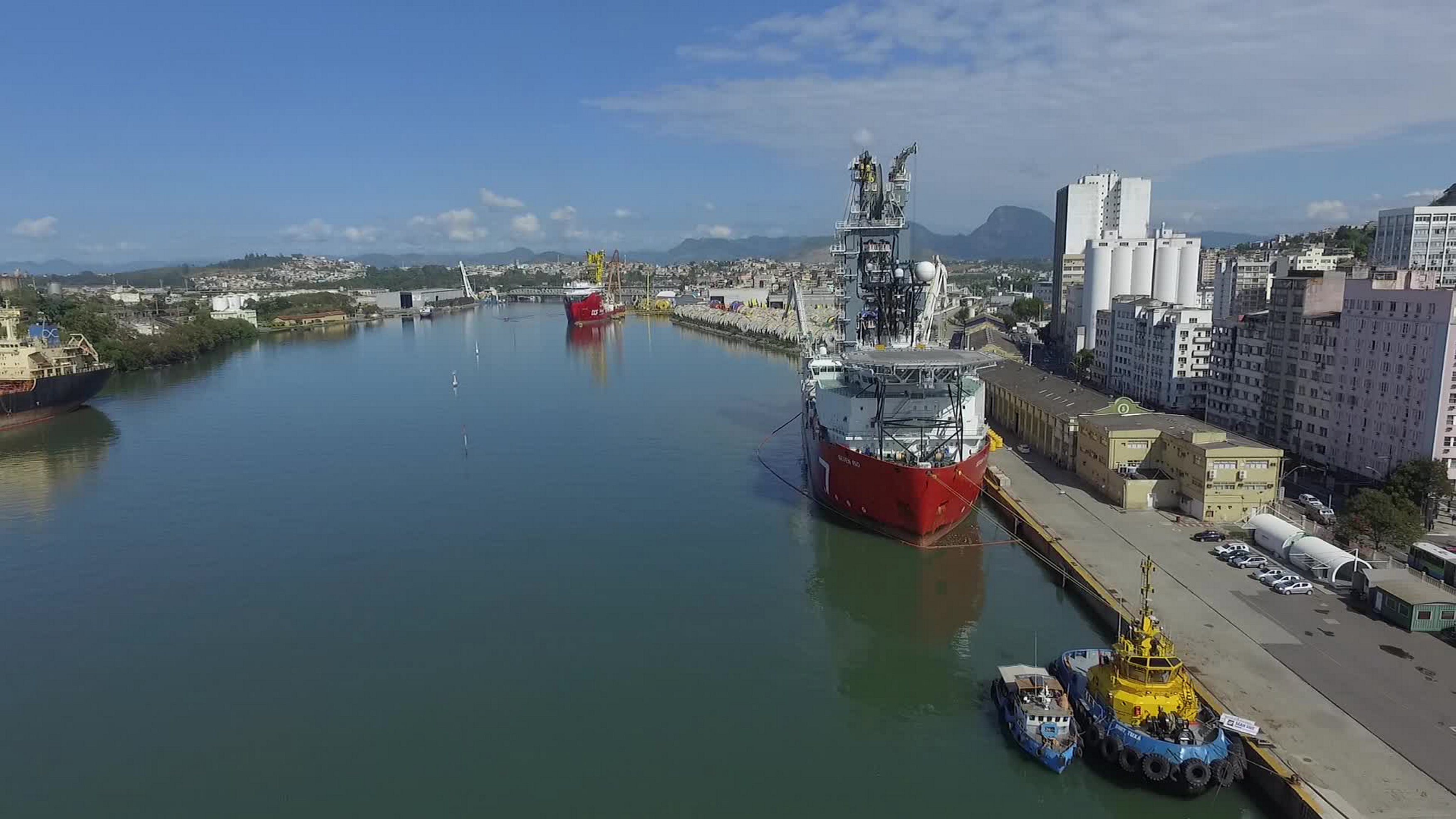 O terminal VIX30, fica localizado no Porto de Vitória. (Foto: Divulgação/ Secom/ES)
