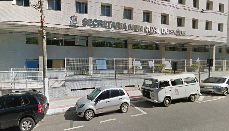 Sede da Secretaria Municipal de Saúde Vila Velha (Foto: Reprodução / Google Maps)