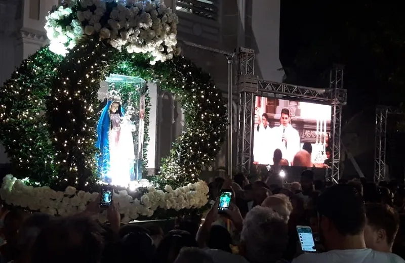 Imagem ilustrativa da imagem Coronavírus: Festa da Penha pode ser transmitida pela internet