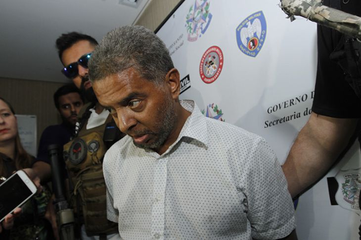 Ademir foi preso na madrugada do dia 13 de novembro (Foto: Fábio Nunes/AT)