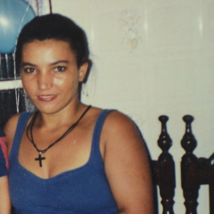 Adriana Silva Breda, morta aos 32 anos, em 2005, no bairro Zumbi dos Palmares, Vila Velha, por Eguimar Ferreira de Souza (Foto: Arquivo pessoal)